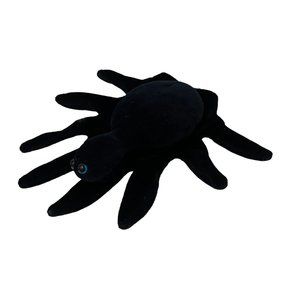 VTG Folktails Furry Folk By Folkmanis Black Itsy Bitsy Spider Plush Hand Puppet